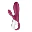 Вібратор з підігрівом Satisfyer Hot Bunny, бордовий - Фото №3
