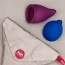 Менструальная чаша Fun Factory Fun Cup Menstrual Cup А, голубая - Фото №8