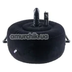 Надувная подушка для секса с вибратором Fetish Fantasy Series Inflatable Hot Seat, черная - Фото №1