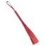 Плеть S&M Fancy Leather Flogger 131, красная - Фото №1