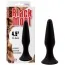 Анальна пробка Black Mont L, чорна - Фото №4