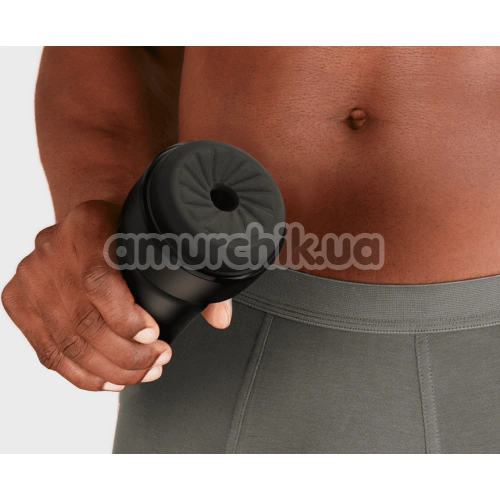 Мастурбатор Kiiroo Feel Pocket Male Masturbator PBC (Beaded Texture), черный