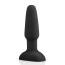 Анальная пробка с вибрацией и ротацией B-Vibe Rimming Plug 2, черная - Фото №2