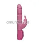 Вібратор Pink Pusher, рожевий - Фото №1
