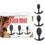 Набір з 3 анальних пробок Black Mont Anal Trainer Kit 3 Pieces Set, чорний - Фото №7