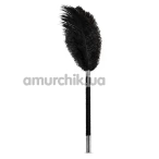Пір'їнка для пестощів Noir Soft Feather Tickler, чорна - Фото №1