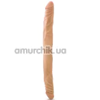 Двокінцевий фалоімітатор B Yours 14 Inch Double Dildo, тілесний - Фото №1