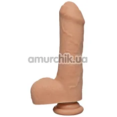 Фаллоимитатор The D Dual Density Uncut D 7 Inch With Balls, телесный - Фото №1