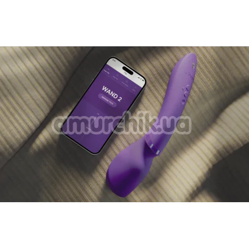 Универсальный массажер We-Vibe Wand 2, фиолетовый