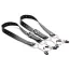 Зажимы для половых губ Master Series Spread Labia Spreader Straps, черные - Фото №3