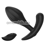 Анальная пробка с вибрацией Odeco Every Night Toys Miah, черная - Фото №1