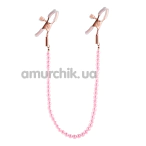 Зажимы для сосков Bound Nipple Clamps Dc1, розовые - Фото №1
