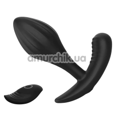 Анальная пробка с вибрацией Odeco Every Night Toys Miah, черная - Фото №1