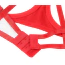 Комплект Star Night Openable Bow Sexy Bra Set, красный: бюстгальтер + трусики-стринги + гартеры - Фото №16