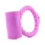 Виброкольцо Neon Vibrating Cockring, фиолетовое - Фото №3