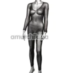 Комбинезон Radiance Crotchless Full Body Suit, черный - Фото №1