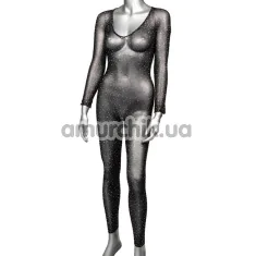 Комбинезон Radiance Crotchless Full Body Suit, черный - Фото №1