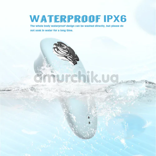 Симулятор орального сексу для жінок Kissen Cynthia, блакитний