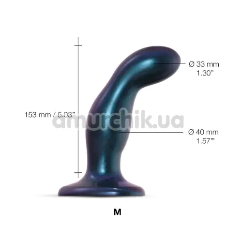 Фаллоимитатор Strap-On-Me Dildo Plug Snaky M, синий