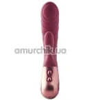 Вібратор Dinky Duo Vibrator Jimmy K, бордовий - Фото №1