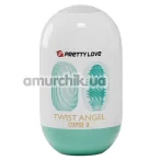 Мастурбатор Pretty Love Cupid-Х Twist Angel, бирюзовый - Фото №1