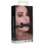 Кляп Ouch! Silicone Bone Gag With Adjustable Leather Straps, черный - Фото №4
