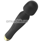 Універсальний вібромасажер Foxshow Silicone Massager, чорний - Фото №1