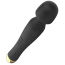 Універсальний вібромасажер Foxshow Silicone Massager, чорний - Фото №1
