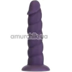 Фаллоимитатор Addiction Fantasy Unicorn Dildo 7  + вибропуля Power Bullet, фиолетовый - Фото №1