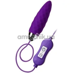 Виброяйцо A-Toys Vibrating Egg Cony, фиолетовое - Фото №1