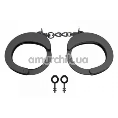 Наручники Roomfun Blacker Handcuffs, чёрные - Фото №1