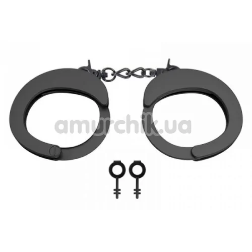 Наручники Roomfun Blacker Handcuffs, чорні - Фото №1