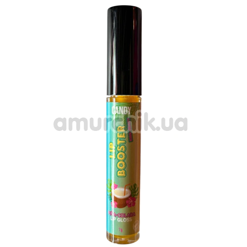 Блеск для губ с эффектом вибрации Candy Lip Booster - Пина Колада, 7 мл - Фото №1