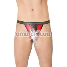 Труси-стрінги чоловічі Mens Thongs 4529, червоні - Фото №1