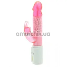 Вібратор Minx Powerslide Rabbit Vibrator, рожевий - Фото №1