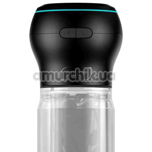 Набор Kiiroo Interactive Suction Device + Stroker: интерактивная насадка PowerBlow + мастурбатор Kiiroo Feel Pocket Male Masturbator PBC (Crystal Texture)