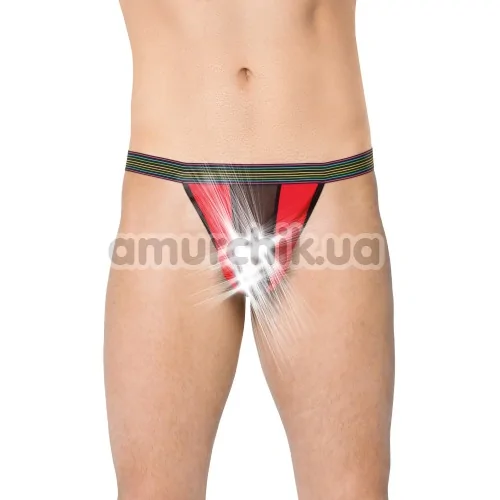 Труси-стрінги чоловічі Mens Thongs 4529, червоні