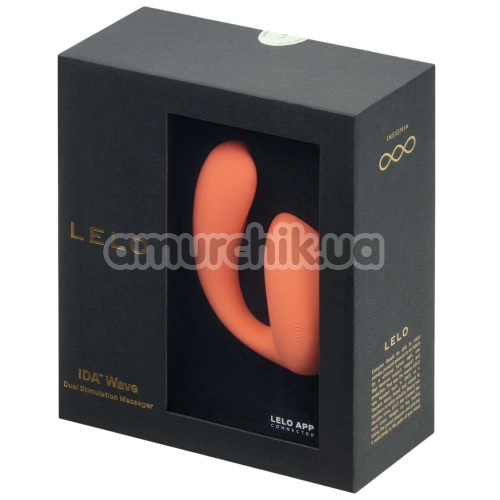 Вибратор Lelo Ida Wave (Лело Ида Вейв), оранжевий