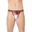 Труси-стрінги чоловічі Mens Thongs 4529, червоні