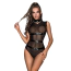Комплект JSY Sexy Lingerie, чорний: боді + портупея + чокер - Фото №1