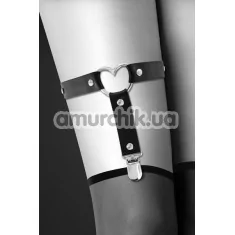 Подвязка Bijoux Pour Toi With Heart, чёрная - Фото №1