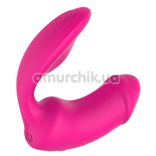 Вибратор для точки G и клитора Essentials Remote Duo Pleaser, розовый