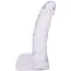 Фалоімітатор Jelly Joy Carbonate Clear - Фото №1