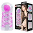 Мастурбатор Pretty Love Transparent Spiral Masturbator, розовый - Фото №12