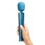 Универсальный вибромассажер Le Wand Petite Rechargeable Vibrating Massager, голубой - Фото №4