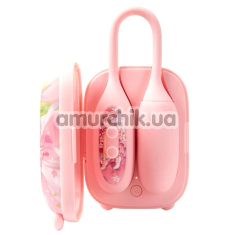 Симулятор орального сексу для жінок з вібрацією BeYourLover Magic Suitcase, рожевий - Фото №1