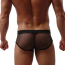 Труси чоловічі Star Night Low Net Underwear, чорні - Фото №3