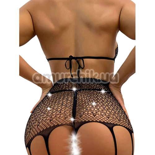 Колготки JSY Sexy Lingerie WW7018, чорні