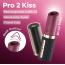 Симулятор орального секса для женщин Satisfyer Pro 2 Kiss, черный - Фото №8