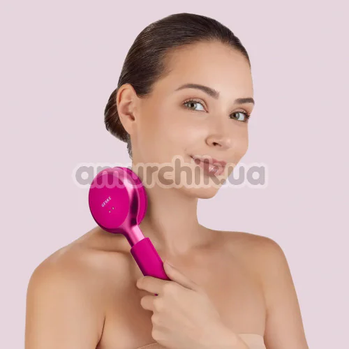 Звукова щітка для тіла Geske Sonic LED Full-Body Brush 9 in 1, яскраво-рожева